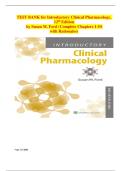 Introductory Clinical Pharmacology &ndash; Test Bank &lpar;12th Edition&comma; Ford&rpar; &ndash; Complete Chapters 1&ndash;54 with Rationales &ndash; Comprehensive Exam Practice Material