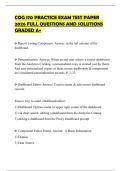 COG 170 PRACTICE EXAM TEST PAPER 2026 FULL QUESTIONS AND SOLUTIONS GRADED A&plus;