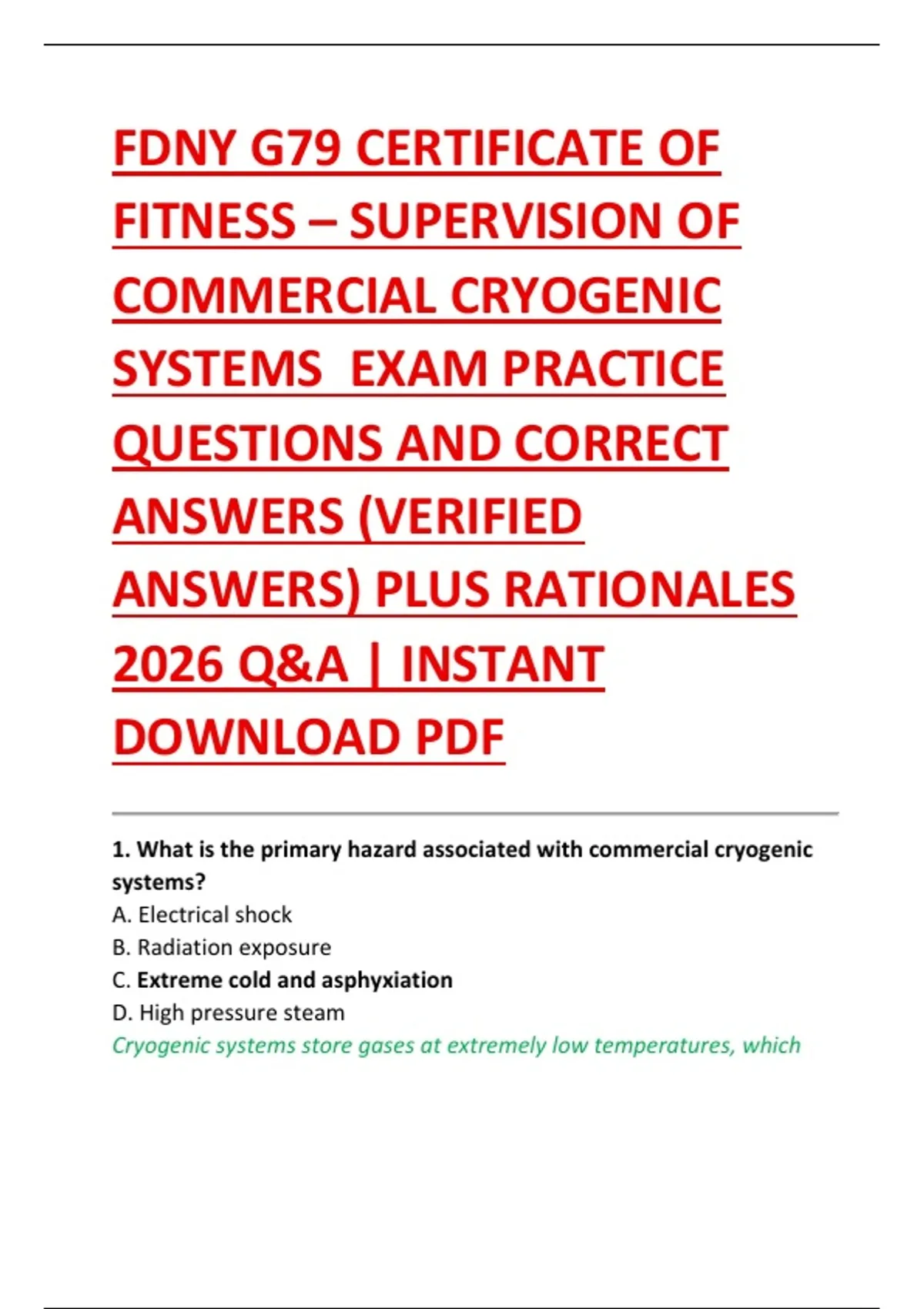 FDNY G79 CERTIFICATE OF FITNESS – SUPERVISION OF COMMERCIAL CRYOGENIC ...