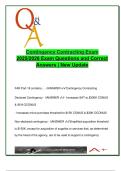 Contingency Contracting &ndash; 85 Exam Questions with Verified Answers &ndash; FAR&comma; Ethics&comma; Emergency Acquisition&comma; CCO Duties &ndash; 2025&sol;2026