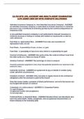 CA PSI SITE LIFE&comma; ACCIDENT AND HEALTH AGENT EXAMINATION &lpar;LIFE AGENT&rpar; NEW SET WITH COMPLETE SOLUTIONS&excl;&excl;