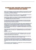 GA SURPLUS LINES  EXAM PREP LATEST UPDATE WITH COMPLETE SOLUTIONS 100&percnt; VERIFIED&excl;&excl;