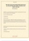 QKA 1&2 Practice Exam Qualified 401&lpar;k&rpar; Administrator ALL 400 QUESTIONS AND CORRECT ANSWERS LATEST UPDATE THIS YEAR