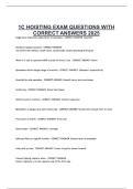 1C HOISTING EXAM QUESTIONS WITH CORRECT ANSWERS 2026