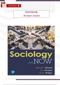 Test Bank for Sociology Now&colon; The Essentials &vert; Kimmel & Aronson &vert; Pare