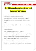 3m 302 rppo Exam Questions and Answers 100&percnt; Pass
