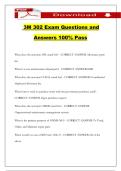 3M 302 Exam Questions and Answers 100&percnt; Pass