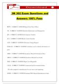 3M 302 Exam Questions and Answers 100&percnt; Pass