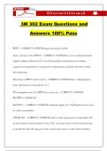 3M 302 Exam Questions and Answers 100&percnt; Pass
