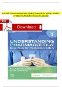 Understanding Pharmacology&colon; Essentials for Medication Safety &ndash; 3rd Edition by M&period; Linda Workman & LaCharity &vert; Complete Test Bank