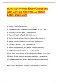 NURS 4015 Practice Exam Questions with Verified Answers A&plus; Rated Latest 2025-2026