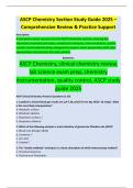 ASCP Chemistry Section Study Guide 2025 &ndash; Comprehensive Review & Practice Support