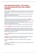 EPIC OR350 STUDY GUIDE &ndash; TEST ACTUAL  2025&sol;2026 QUESTIONS AND 100&percnt; CORRECT  ANSWERS 