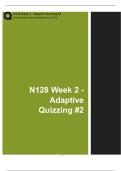 N128 Week 2 - Adaptive Quizzing &num;2