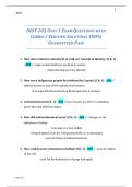 INST 203 &ndash; Unit 1 Exam Questions with Correct Verified Solutions &lpar;2024&sol;2025&rpar; &ndash; Complete Study & Revision Set