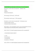 USA PCM3 Exam 1 Questions And Answers Latest Graded A&plus;