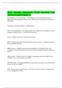 WGU Nursing Informatics Exam Questions And Answers Latest Graded A&plus;