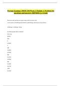 CHEM 104 &ndash; Week 1 Module 1 Problem Set &vert; Portage Learning &vert; Verified Questions & Correct Detailed Answers &vert; 2025&sol;2026 Edition