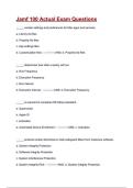 Jamf 100 Actual Exam Questions with correct Answers &lpar;A&plus; GRADED 100&percnt; VERIFIED&rpar;&vert; 2025&sol;2026
