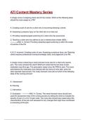 ATI Content Mastery Series Questions with correct Answers &lpar;A&plus; GRADED 100&percnt; VERIFIED&rpar;&vert; 2025&sol;2026