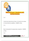 MQM 385 &vert; 100&plus; Exam 1 Questions &vert; Strategy&comma; Competitive Advantage&comma; Five Forces