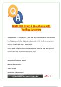 MQM 385 &vert; 100&plus; Verified Exam 2 Q&A &vert; Cost Leadership&comma; Blue Ocean&comma; Global Strategy