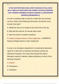 ATI RN NUTRITION NGN EXAM LATEST 2025&sol;2026 ACTUAL EXAM  WITH COMPLETE QUESTIONS AND CORRECT DETAILED ANSWERS  &lpar;100&percnt; VERIFIED ANSWERS&rpar; &vert;ALREADY GRADED A&plus;&vert; &vert;&vert;PROFESSOR  VERIFIED&vert;&vert; &vert;&vert;BRANDNEW&excl;&excl;&excl;&vert;&vert;