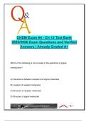 CHEM Exam #4 – Ch 13 Signal Transduction | 80+ Solved Questions | Biochemistry, Receptor Mechanisms, Hormone Signaling