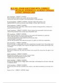 BLS 342 - EXAM QUESTIONS WITH CORRECT DETAILED ANSWERS A&plus; ALREADY GRADED LATEST VERSION 2025