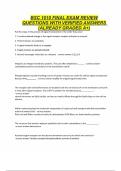BSC 1010 FINAL EXAM FSW QUESTIONS WITH VEFIFIED ANSWERS &lpar;ALREADY GRADED A&plus;&rpar;