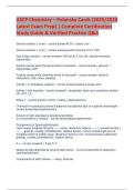 ASCP Chemistry &ndash; Polansky Cards &lpar;2025&sol;2026  Latest Exam Prep&rpar; &vert; Complete Certification  Study Guide & Verified Practice Q&A