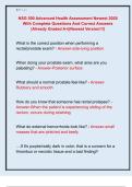 NSG 500 Advanced Health Assessment Newest 2026  With Complete Questions And Correct Answers  &vert;Already Graded A&plus;&vert;&vert;Newest Version&excl;&excl;&excl;&vert; 