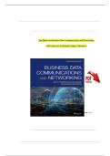 Test Bank for Business Data Communications and Networking&comma; 14th Edition by Jerry FitzGerald&comma; Alan Dennis & Alexandra Durcikova &lpar;Wiley&comma; 2020&rpar; &vert; ISBN&colon; 9781119702849 &vert; All Chapters &lpar;1-12&rpar;