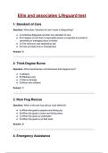 Ellis and associates Lifeguard test Questions with correct Answers &lpar;A&plus; GRADED 100&percnt; VERIFIED&rpar;&vert; 2025&sol;2026