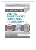 TEST BANK FOR Illustrated Dental Embryology&comma; Histology&comma; and Anatomy 5th Edition by Margaret J&period; Fehrenbach &comma; Tracy Popowics ISBN&colon;978-0323611077 ALL CHAPTERS COVERED YOUR ULTIMATE GUIDE 100&percnt; VERIFIED A&plus; GRADE ASSURED&excl;&excl;&excl;&excl;&excl;&excl; NEW LATEST UPDATE&excl;&excl;&excl;&excl;&excl;&excl;&excl;