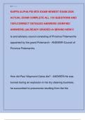 KAPPA ALPHA PSI MTA EXAM NEWEST EXAM 2026  ACTUAL EXAM COMPLETE ALL 130 QUESTIONS AND  100&percnt;CORRECT DETAILED ANSWERS &lpar;VERIFIED  ANSWERS&rpar; &vert;&vert;ALREADY GRADED A&plus;&vert;BRAND NEW&excl;&excl;&excl;