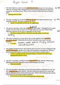 Psychology Exam 3 &vert; Newest Update&comma; The Ultimate Study Guide for Yr&period; &lpar;2026&sol;2027&rpar;
