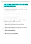 ASM 275 FINAL PAPER 2026 QUESTIONS WITH ANSWERS GRADED A&plus;