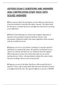 AST1002 EXAM 2 QUESTIONS AND ANSWERS 2026 CERTIFICATION STUDY PACK WITH SOLVED ANSWERS