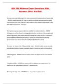 KIN 169 Midterm Exam Questions With Answers 100&percnt; Verified 