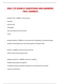 BSCI 170 EXAM &num;1 QUESTIONS AND ANSWERS 100&percnt; CORRECT 