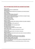 BIOL 1P91 EXAM STUDY SET WITH 100&percnt; ACCURATE SOLUTIONS&excl;&excl;