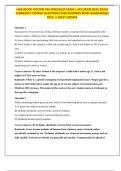 H&R BLOCK INCOME TAX SPECIALIST EXAM &vert; ACCURATE REAL EXAM CURRENTLY TESTING QUESTIONS AND ANSWERS WITH GUARANTEED PASS &vert; LATEST UPDATE