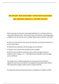 HESI RN Exit  Bundled Exam 100&percnt; Guaranteed  Success&period;