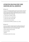 ATI PRACTICE 2026 EXAM STUDY GUIDE QUESTIONS AND FULL ANSWER KEY