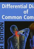 DIFFERENTIAL  DIAGNOSIS  OF COMMON COMPLAINTS   Sixth Edition