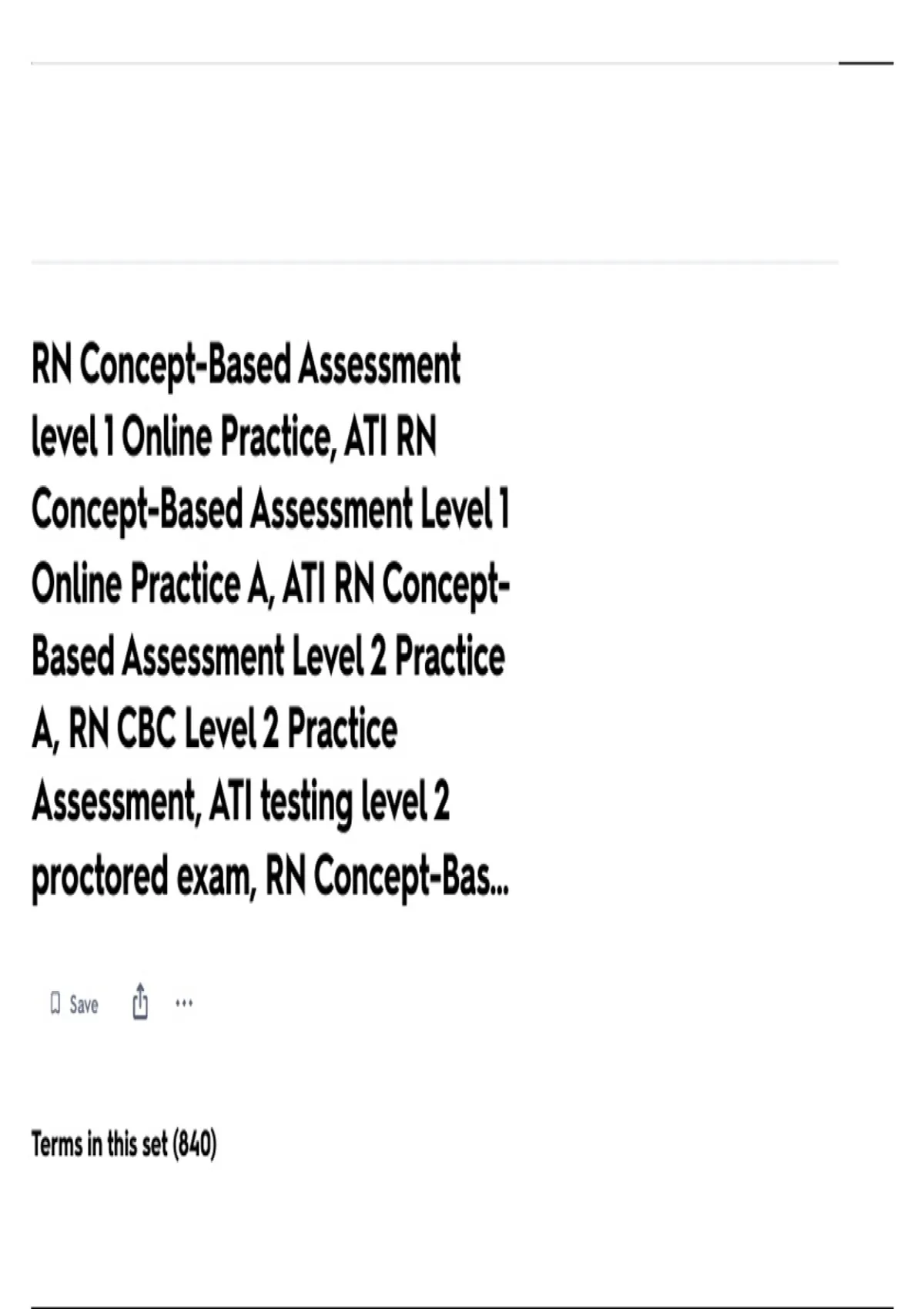 RN Concept-Based Assessment & ATI Exams 2026 Complete Bundle | Level 1 ...