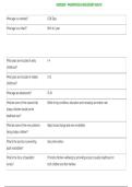 NURS3029 &ndash; Paediatrics & Adolescent Health &vert; Complete Exam Study Guide with Verified Questions & Correct Answers