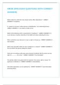 HROB 2090 EXAM QUESTIONS WITH CORRECT ANSWERS&period;