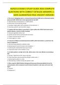 NUR2214 EXAM 3 STUDY GUIDE 2026 COMPLETE  QUESTIONS WITH CORRECT DETAILED ANSWERS &vert;&vert;  100&percnt; GUARANTEED PASS <RECENT VERSION>